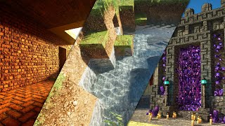 Top 5 Best Realistic Texture Packs for Minecraft [upl. by Ollayos832]