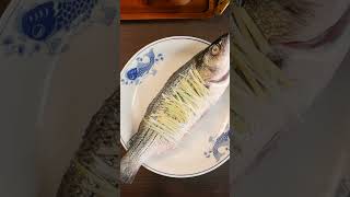 🐟 Chinese steamed fish [upl. by Hyrup]