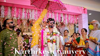 Brahmin Wedding  Karthikesh Cauvery  Wedding Film [upl. by Arreis]