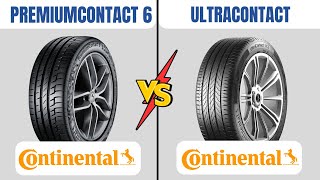 Continental Ultracontact vs Premiumcontact 6  Which One Is Better [upl. by Osnofledi]