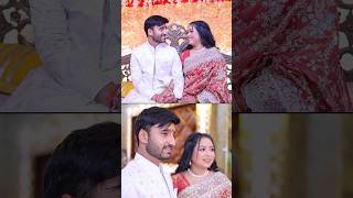 With you till eternity ♾️❤️🧿 song engagement riyaandneeraj engagementlook youtubeshorts [upl. by Belicia671]