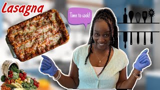 VEGETABLE LASAGNA  COOKING WITH TEAM JACKSON [upl. by Brindle]