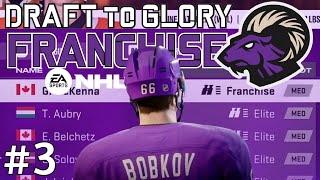 NHL 25 Draft to Glory Franchise mode 3 “THIRDquot [upl. by Yelah904]