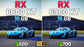 RX 6800 XT vs RX 6900 XT  Test in 20 Games in 2024 [upl. by Dixil190]