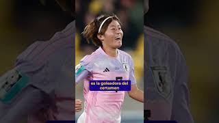 MIYAZAWA goleadora del MUNDIAL FEMENINO y la líder de JAPÓN  CAMPEONAS  Canela Deportes [upl. by Salema]