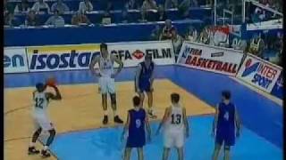 Dominique Wilkins Euroleague final 1996 Panathinaikos  Barcelona [upl. by Ecilahc958]