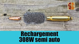 Rechargement 308 win semiauto [upl. by Aceissej]