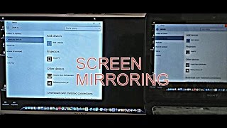 How to connect your laptop Screen to any smart TV using screen mirroring No HDMI needed [upl. by Tiebold701]