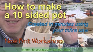 How to make a multi sided container  simple quick and easy [upl. by Oijimer]