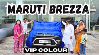 Finally Taking Delivery of New BREZZA 🚗🔥  Maruti Suzuki Brezza zxi Jaipur 2024 brezza2024 jaipur [upl. by Nirak]