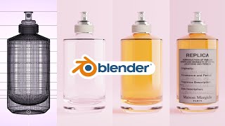 Product Design Tutorial in Blender Replica Perfume Bottle [upl. by Lemkul658]