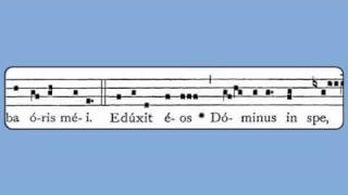 Eduxit Eos Domine Friday in Easter Week Introit [upl. by Aiveneg]