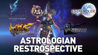 FFXIV Job Retrospective  Astrologian Skills from Every Expansion [upl. by Ennaitsirhc]