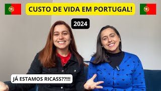 CUSTO DE VIDA EM PORTUGAL 2024 [upl. by Peri]