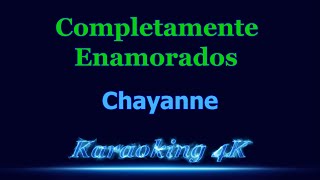 Chayanne Completamente Enamorados Karaoke 4K [upl. by Aneema167]