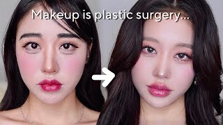 HOW TO BE BETTER AT MAKEUP FOR BEGINNERS Using ALL tips from Kpop makeup artists [upl. by Ahseele]