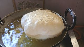 Poori Recipe  Perfect round puffy and Soft puri Recipe  Easy and Tasty Breakfast Recipe [upl. by Bowra]