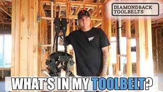 Whats In My Toolbelt Rough Framing Set Up [upl. by Bridwell]