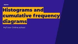 Histograms and cumulative frequency diagrams  live group tutorial  GCSE Maths [upl. by Eserahs364]