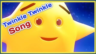 Twinkle Twinkle Little Star  Nursery rhyme with lyrics Kids Song  Nursery Lyrics  Preschool [upl. by Akinnor87]