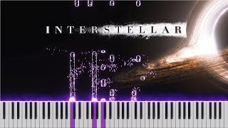 Hans Zimmer  Interstellar Main Theme  Easy Version [upl. by Ynej]