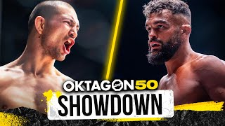 Showdown OKTAGON 50  Paradeiser vs Buchinger 2 [upl. by Eppes]