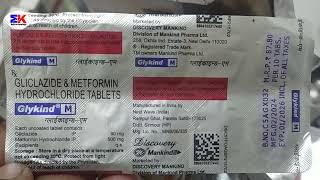 Glykind M Tablet  Gliclazide And Metformin Tablet  Glykind M Tablet Uses Benefits Dosage review [upl. by Pelag]