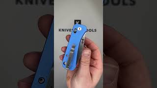 WE Knife Banter 2 WE23075 1 CPM S35VN Blue Aluminium pocket knife Ben Petersen design [upl. by Sadnac]