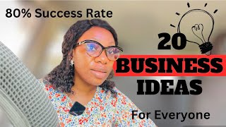 20 Best Business Ideas To Start In 2024  Profitable Businesses In Nigeria [upl. by Koenraad]