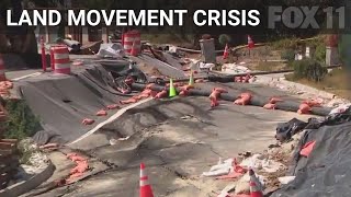 Rancho Palos Verdes land movement crisis forcing power shutoffs to more homes [upl. by Christin394]