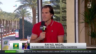 Tennis Channel Live Tommy Haas 2022 Indian Wells Interview [upl. by Aneekan427]