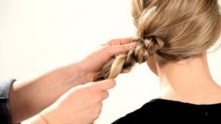 How to Do a Knotted Messy Braid  Braid Tutorials [upl. by Siri132]