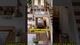 Which Tiny Home You Choosing 🏠 tinyhome pickone foryou [upl. by Waterer]