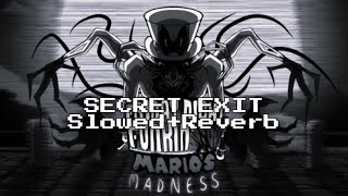 SECRET EXIT SlowedReverb  FNF MARIOS MADNESS V2 [upl. by Nohpets850]