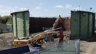 TDS  Time Lapse Gas Holder Dismantling [upl. by Keheley674]