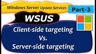 Windows Server Update Services WSUSPart 3 activedirectory windows education windowsserver [upl. by Anivlac]