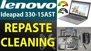 How to Perform Repaste Cleaning Service on Lenovo Ideapad 330 15AST Model 81D6 Laptop [upl. by Karin246]