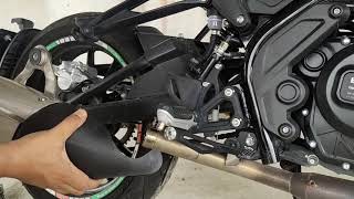 Benelli Leoncino 250 SE  No more SC Project  Install OEM muffler  Full System Sound [upl. by Yllaw]