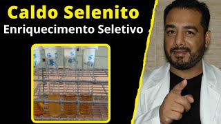 8 Caldo Selenito  Seletivo Salmonella  Novobiocina  Cistina   Meio de Cultura  Microbiologia [upl. by Lodge60]