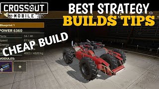 Best Strategy Builds Tips  Crossout Mobile Game [upl. by Cilegna]