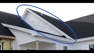 How to install vinyl siding over a roof [upl. by Argus]