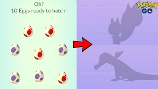 Hunt rare pokemon from hatching eggs in Pokemon Go [upl. by Asiat927]