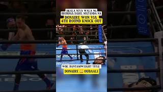 GRABE DONAIRE NILAMPASO ANG UNDEFEATED  4TH ROUND KNOCK OUT  DONAIRE 🆚 OUBAALI HIGHLIGHTS [upl. by Nyrok]