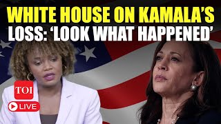 LIVE White House Blames Kamala Harris’ Election Loss On… Biden Team Prepares For Power Transition [upl. by Kinnon191]