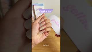 Gellaes The Ultimate Durable Gel Covering for Perfect Nails NailArt BeautyHacks [upl. by Cloots593]