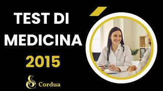 Test Medicina 2015  Commento quesiti MATEMATICA e FISICA [upl. by Arihk]