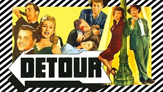 Detour 1945  Edgar G Ulmer  4K Remastered FULL MOVIE [upl. by Camila795]