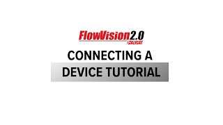 Alicat FlowVision How To  Connect a Device [upl. by Fagan973]