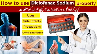 Uses of Diclofenac Sodium Tablet  Side Effects  Dosage  Precautions amp Contraindications [upl. by Yelknirb]