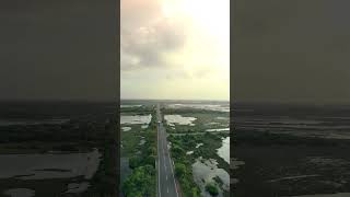 Dji mini 4 pro Upper Bus View  Cinematic Drone View  firstfly drone flydji djimini4pro bgm [upl. by Assirrem461]